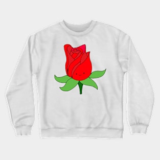 Cute Rose Crewneck Sweatshirt